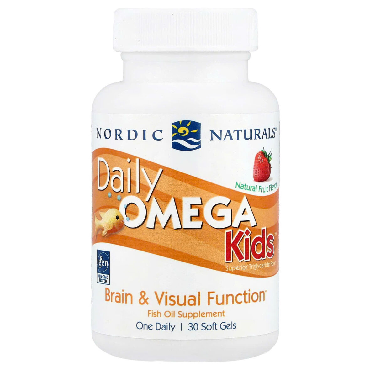 Dầu cá Nordic Kids cho bé từ 3 tuổi hộp 30 viên