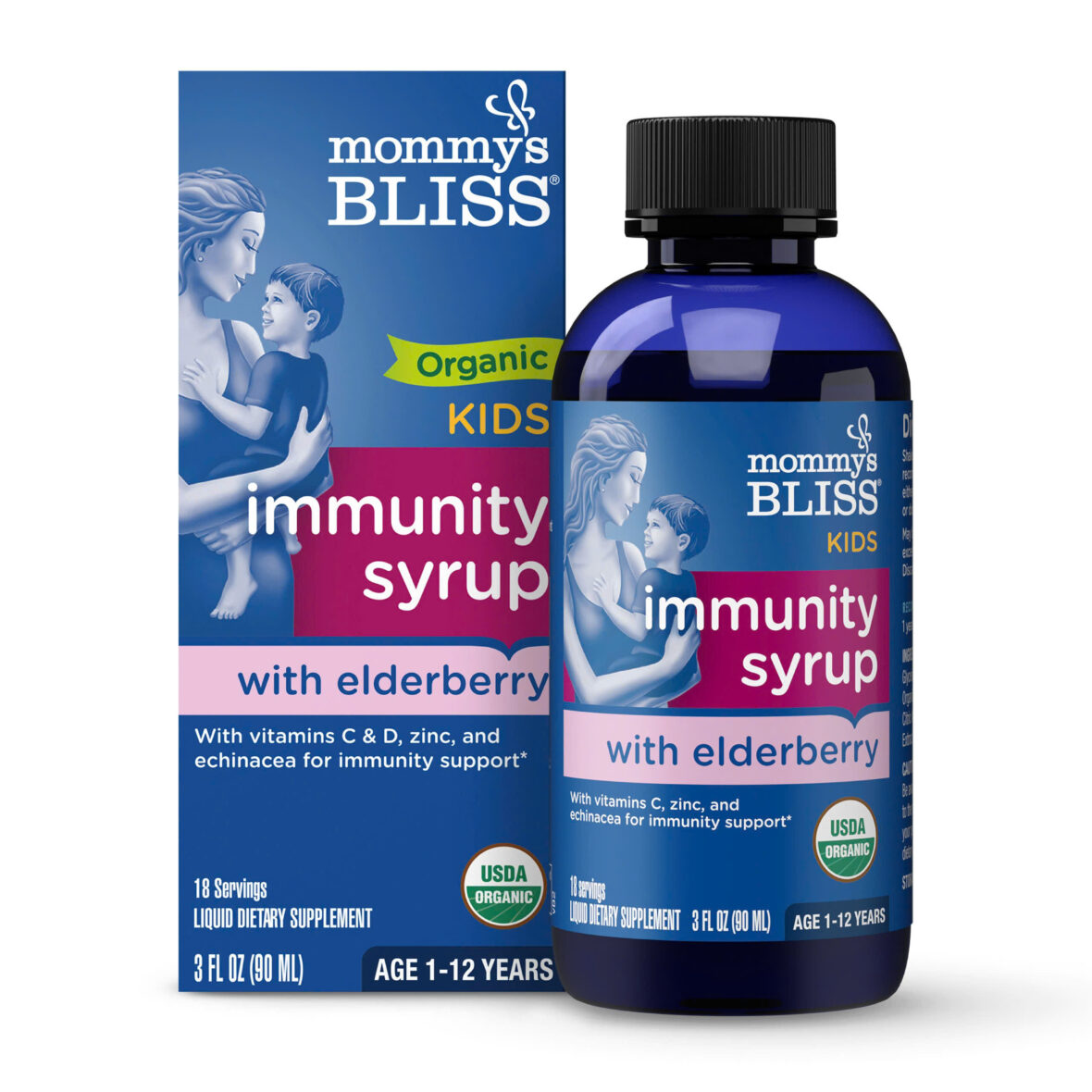 Siro Bliss tăng đề kháng 90ml cho bé từ 1-12 tuổi