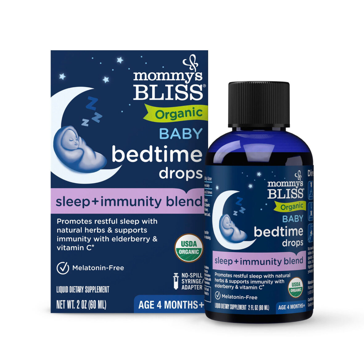 Siro hữu cơ Bliss Sleep hỗ trợ miễn dịch và giấc ngủ