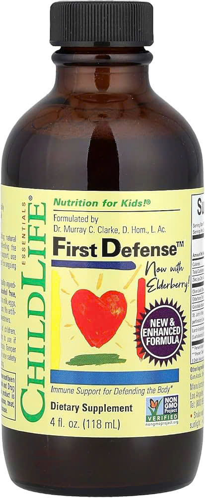 Tăng đề kháng ChildLife First Defense cho bé từ 6 tháng chai 118ml