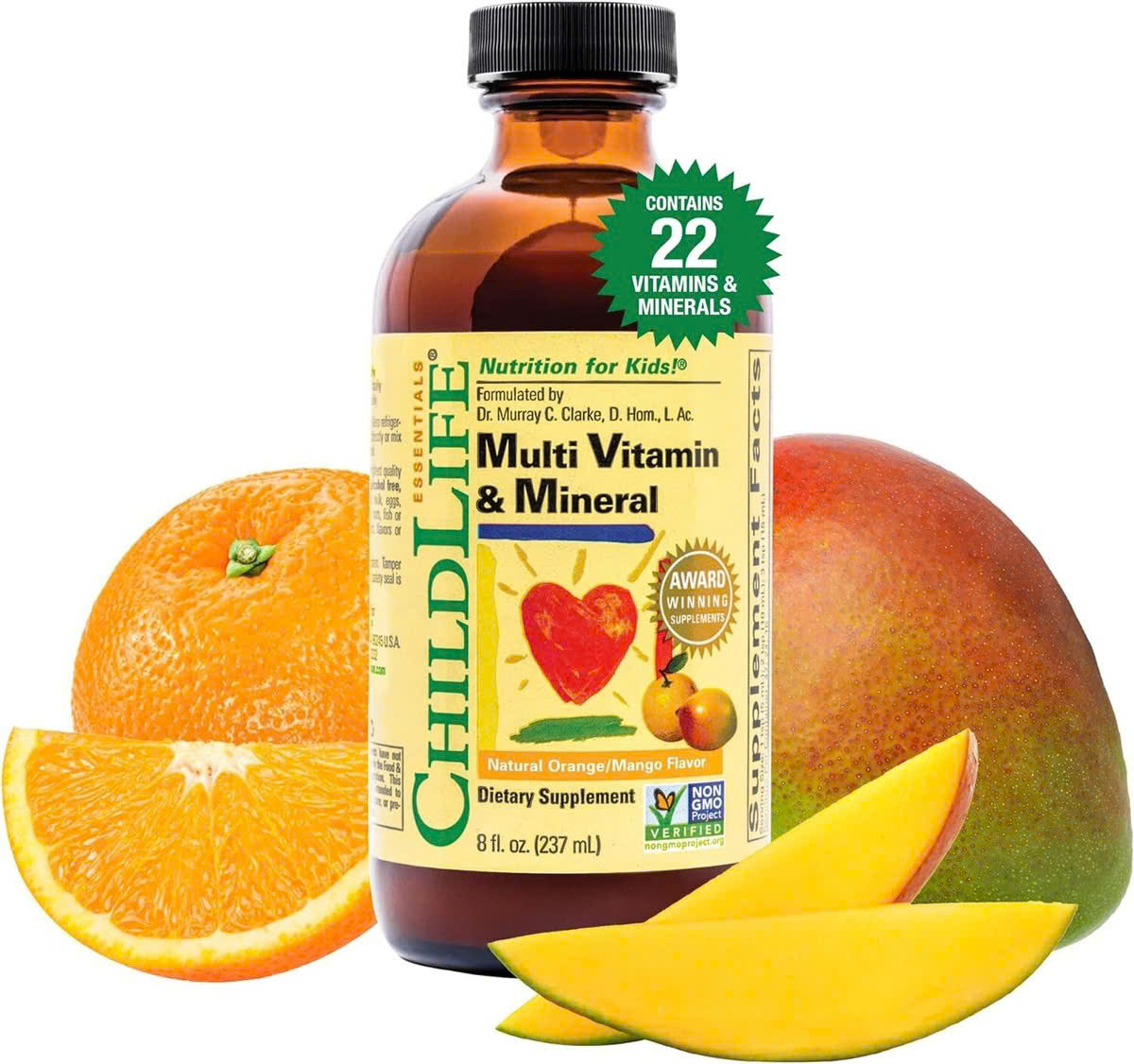 Vitamin tổng hợp cho bé ChildLife chai 237ml cho bé từ 6