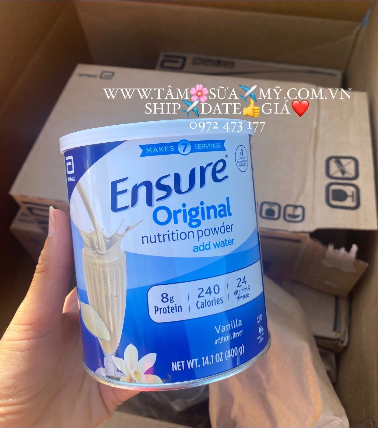 Ensure mua thật tại Mỹ - ảnh 1