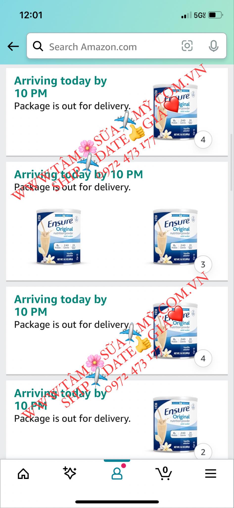 Ensure mua thật tại Mỹ - ảnh 5