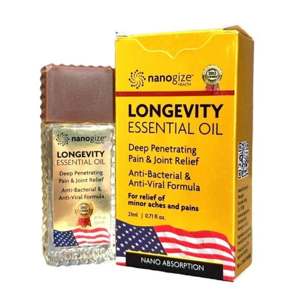 Dầu vàng Nanogize Longevity Essential Oil 21ml